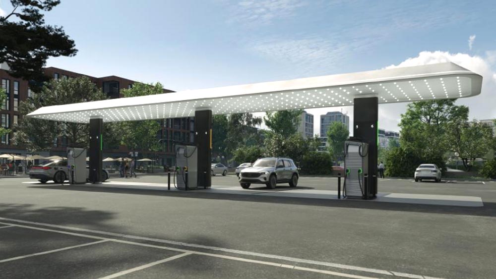 Station de recharge Mercedes
