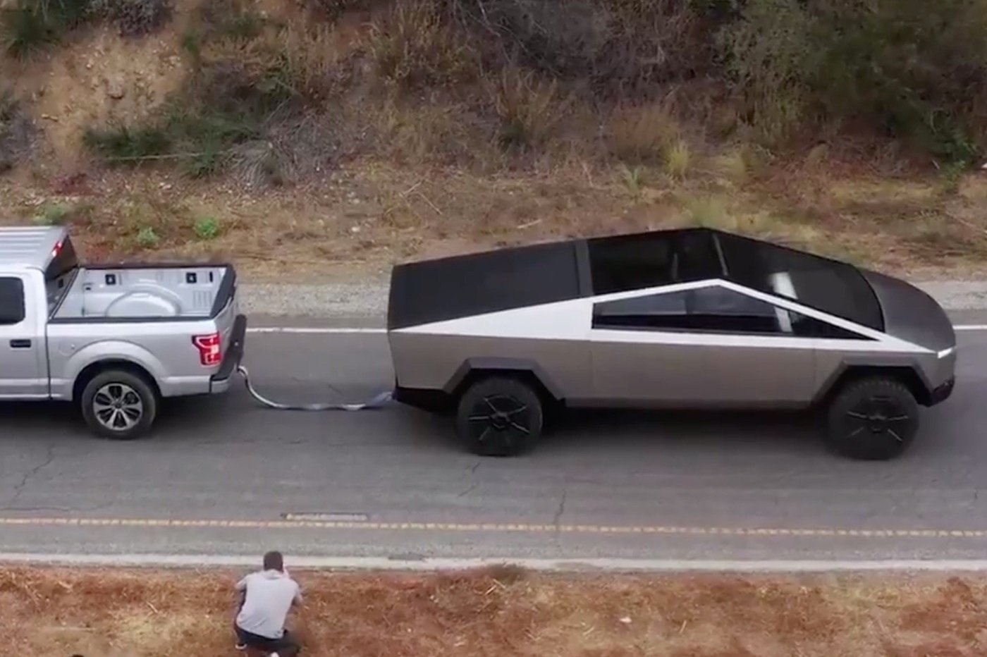 Tesla cybertruck vs ford F150