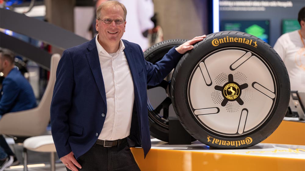 Nouveaux pneus Continental pour VE à l'IAA Munich 2023 véhicules électriques