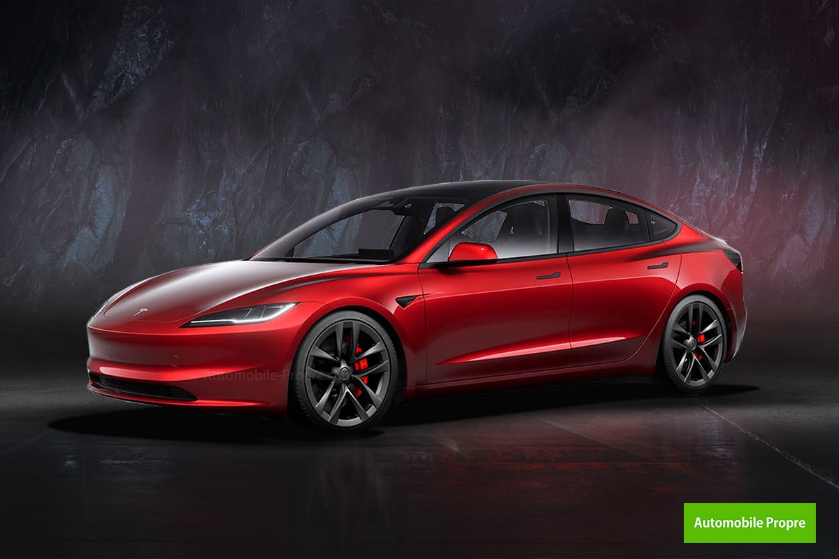 IAA 2023 - Tesla Model 3 Highland : notre rencontre exclusive avec la  nouvelle berline électrique