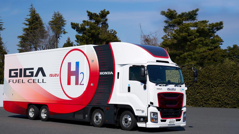camion électrique Isuzu Honda