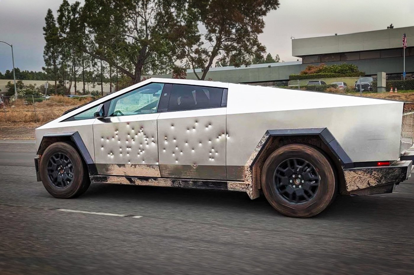 Cybertruck Balles Bullet Proof