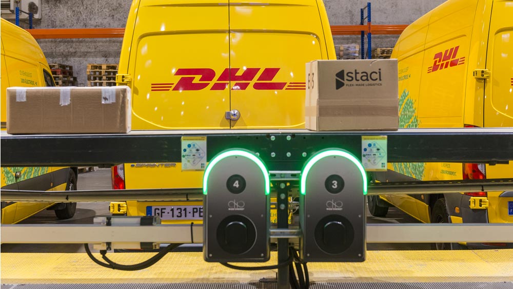 recharge DHL Mercedes eSprinter