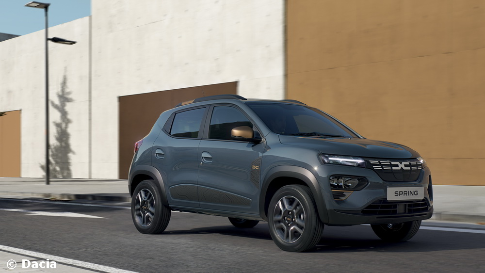 Immatriculations VE Dacia Spring