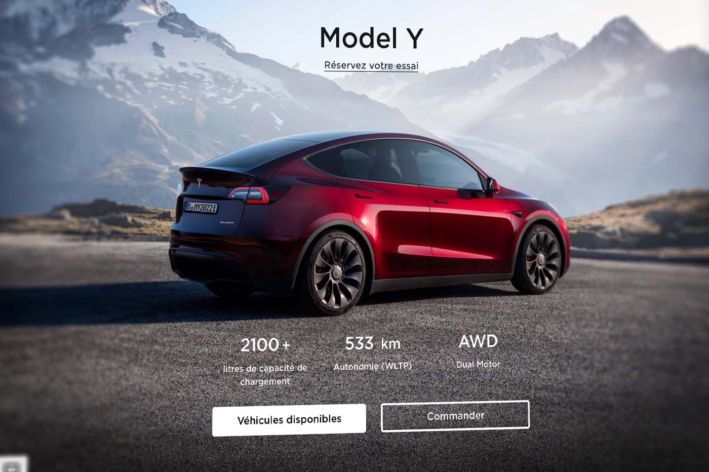 Model Y Tesla