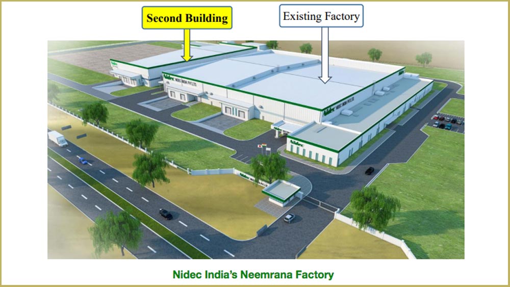 Usine Nidec en Inde
