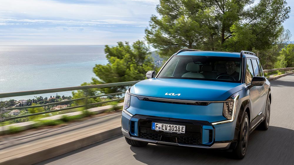 Kia EV9 TopGear.com Awards