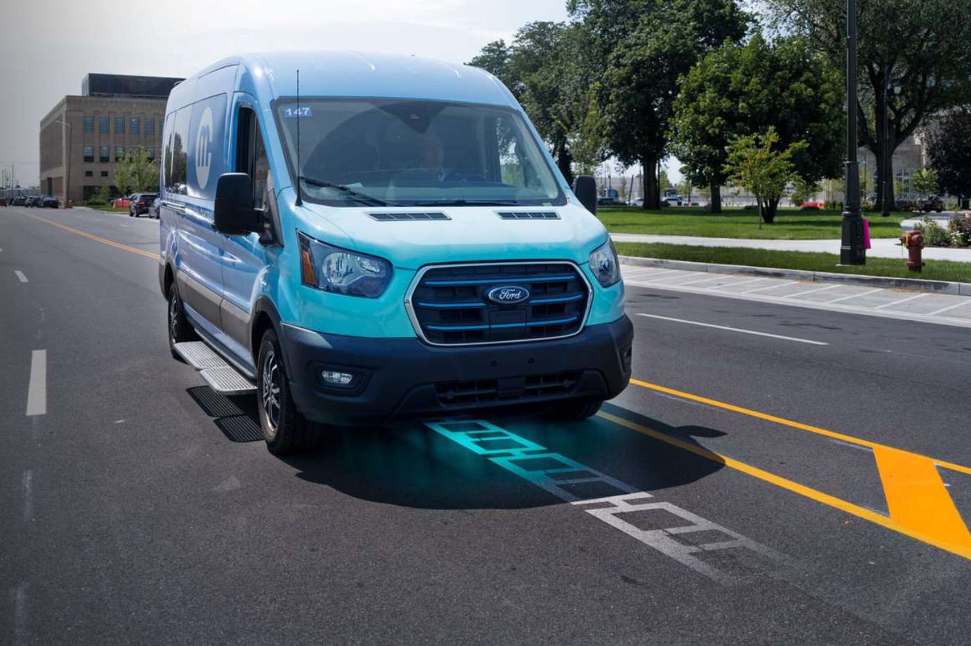 Voiture Electrique Route Futur