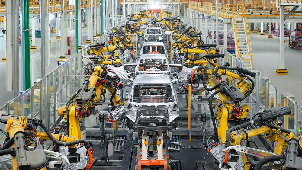 Hongrie usine voitures électriques