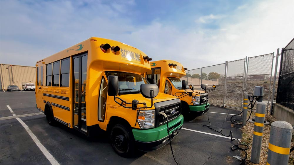V2G avec des autobus scolaires en Californie