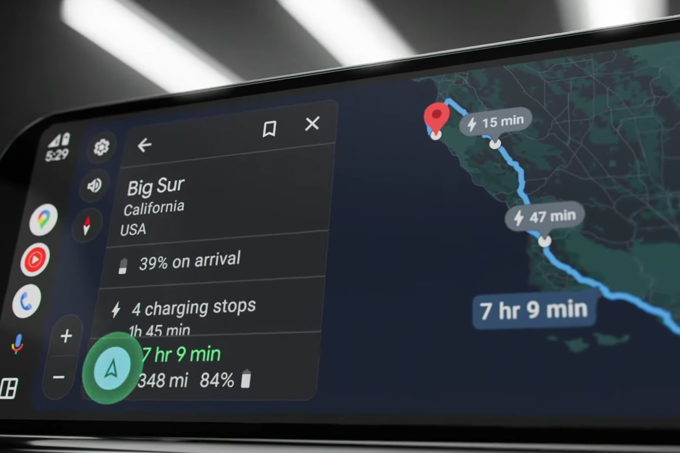 Google Maps Android Auto