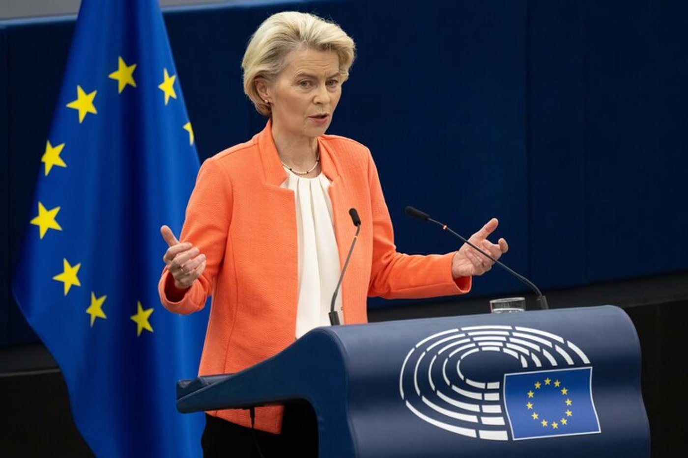 Ursula Von Der Leyen Commission Europenne Union Europeene Europe