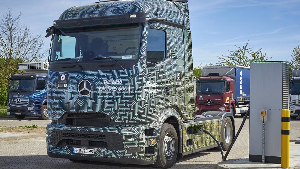 Mercedes eActros 600