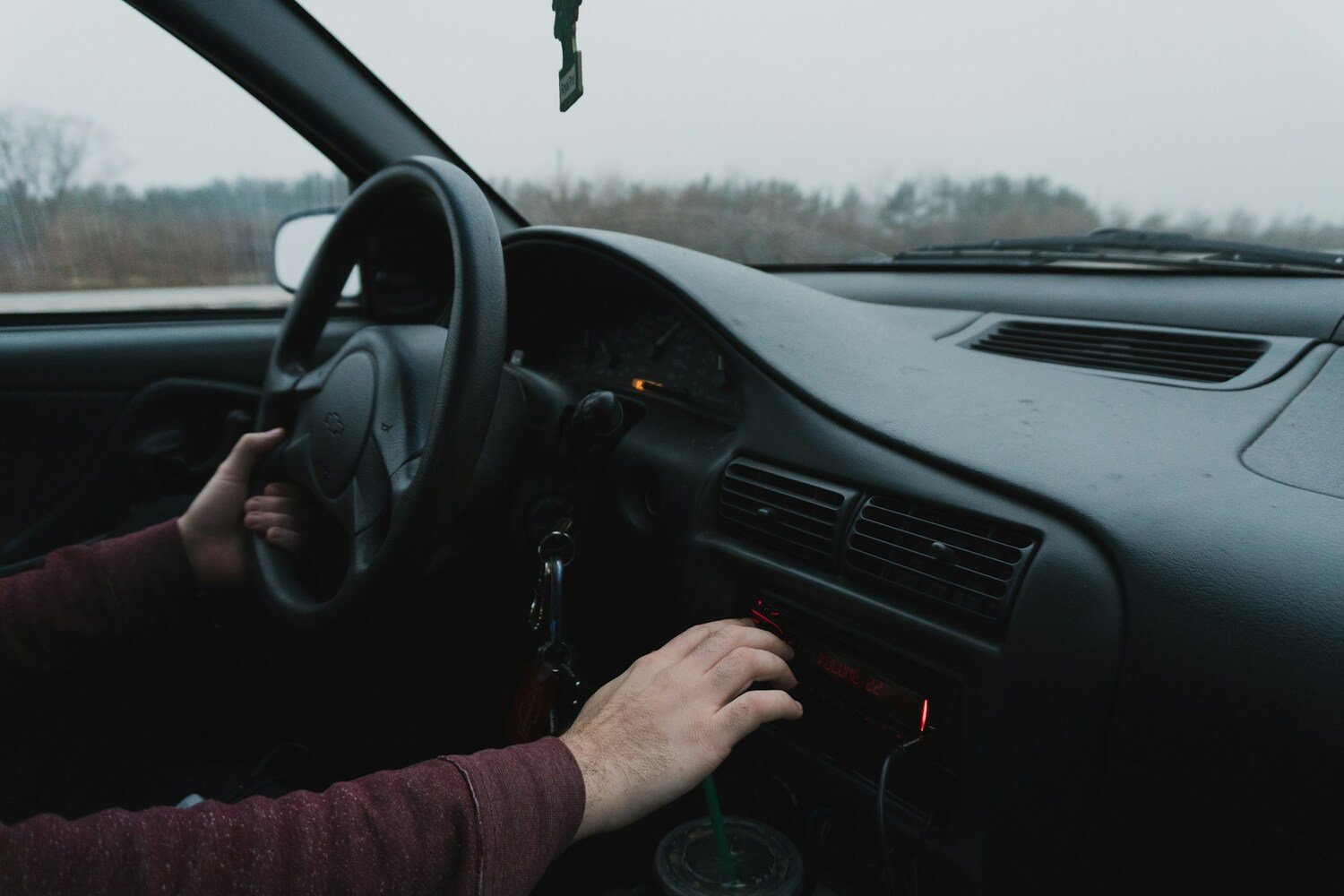 Tableau de bord voiture