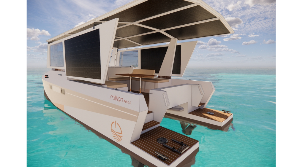 Catamaran électrique