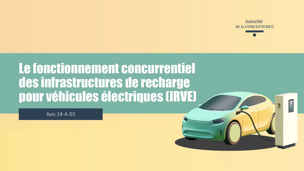 Autorité Concurrence Infrastructures Recharge
