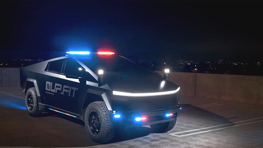 Tesla Cybertruck Police
