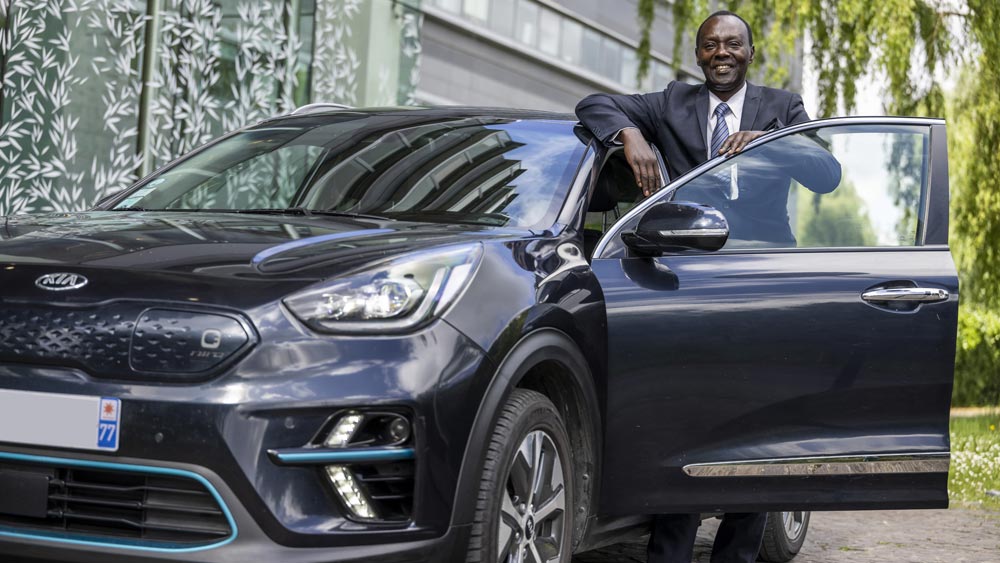 Le Kia e-Niro de Jean