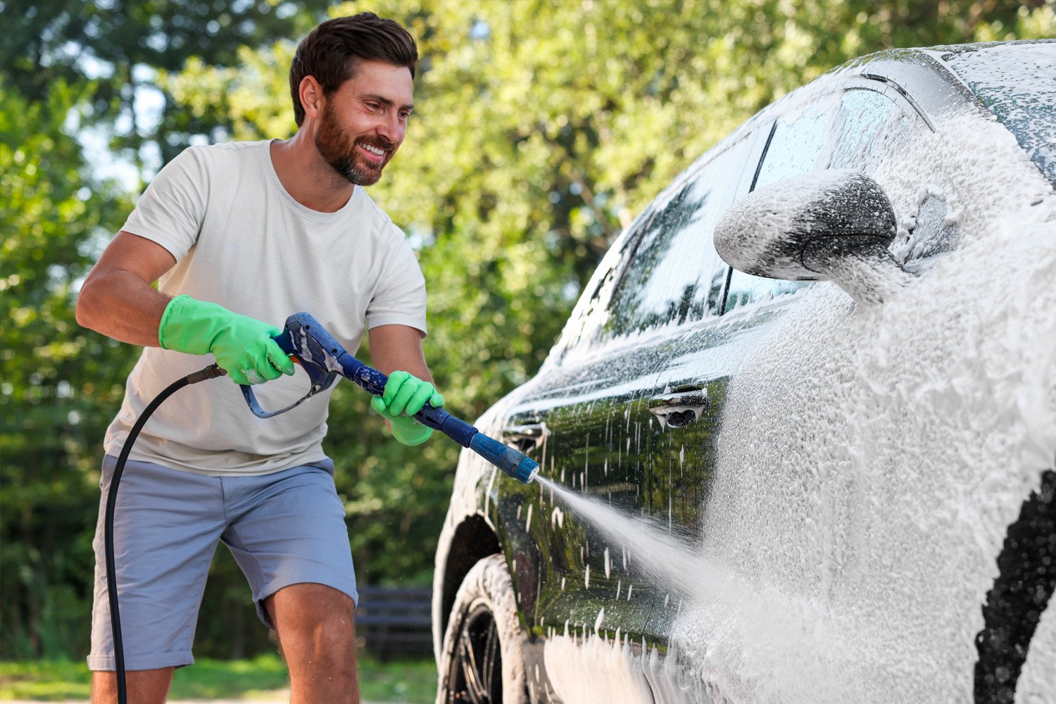 Nettoyer Voiture Eau