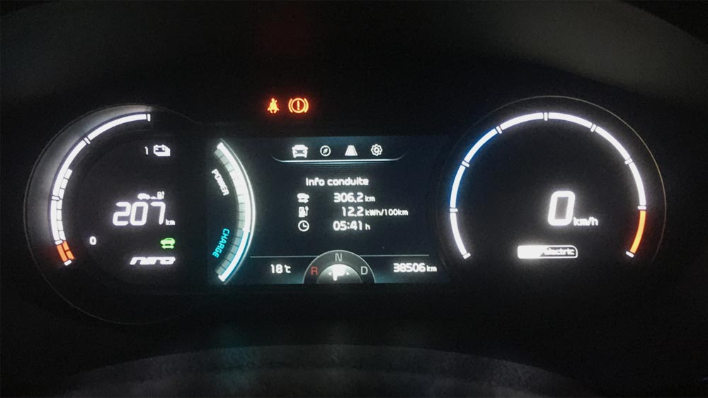 Plus de 500 km d'autonomie en Kia e-Niro