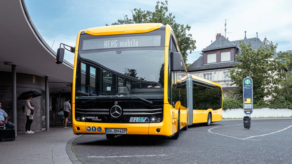 Autobus Mercedes eCitaro articulé