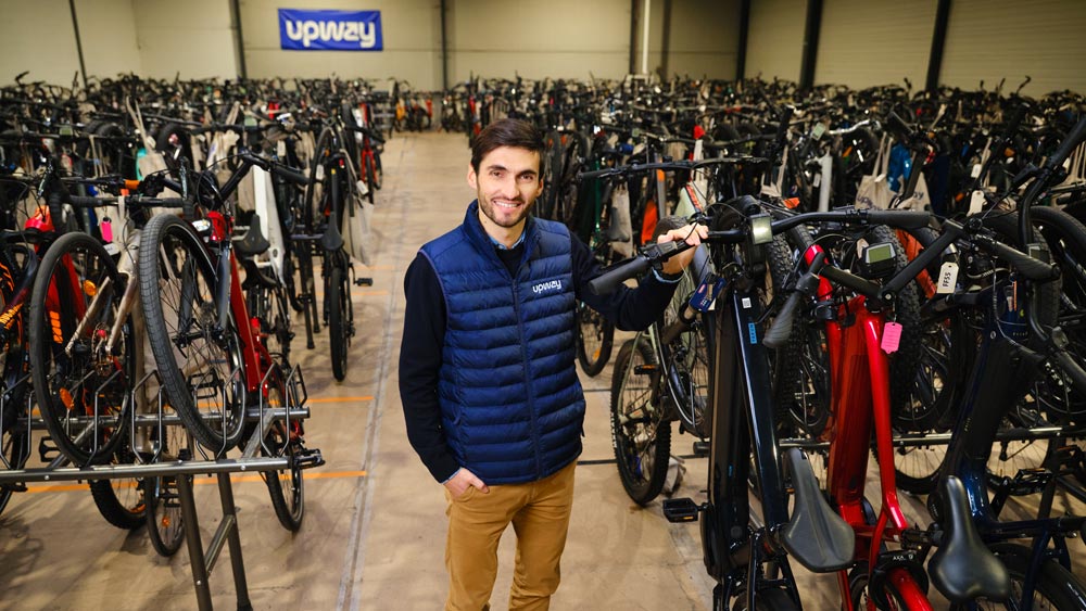 Vélos électriques reconditionnés Upway