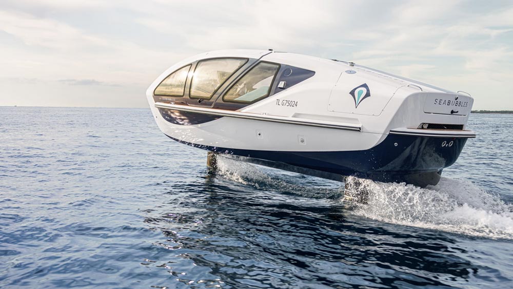 Navette SmartBubble de SeaBubbles