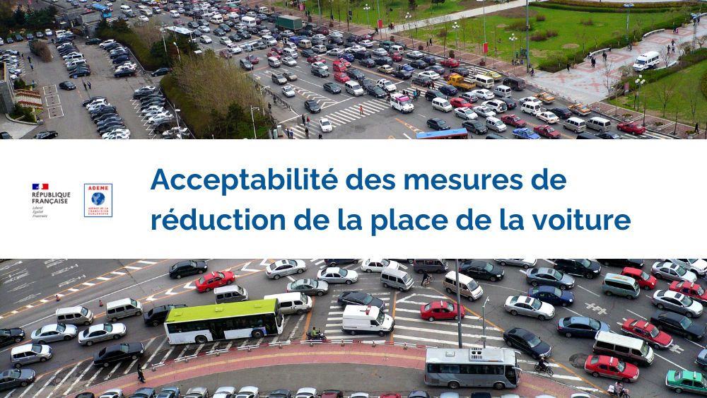 L'ADEME publie une étude sur la réduction de la place de la voiture en ville