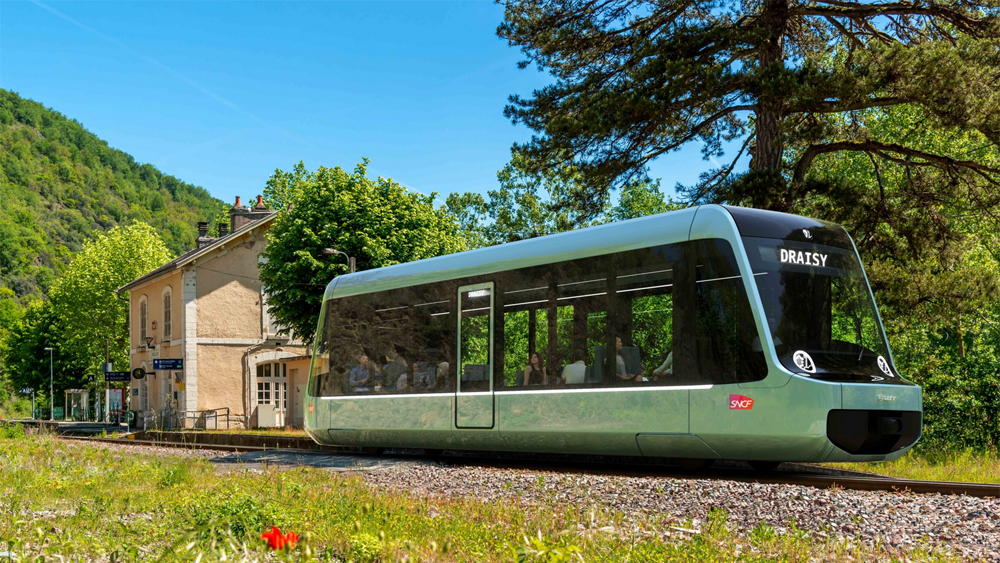 Navette ferroviaire électrique Draisy