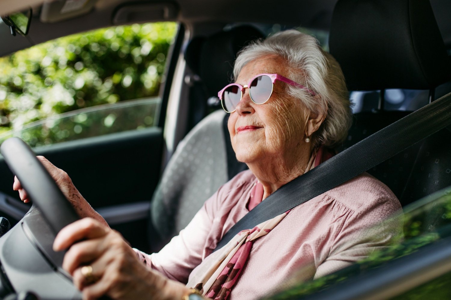 Senior au volant