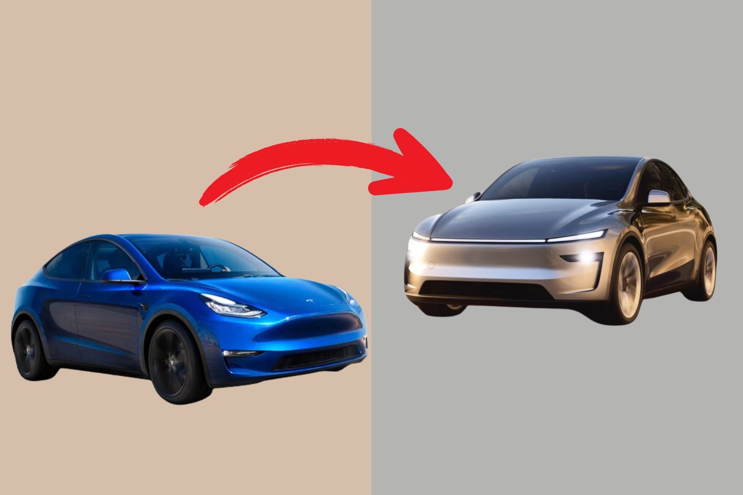 Model Y 2025 2021 Comparatif