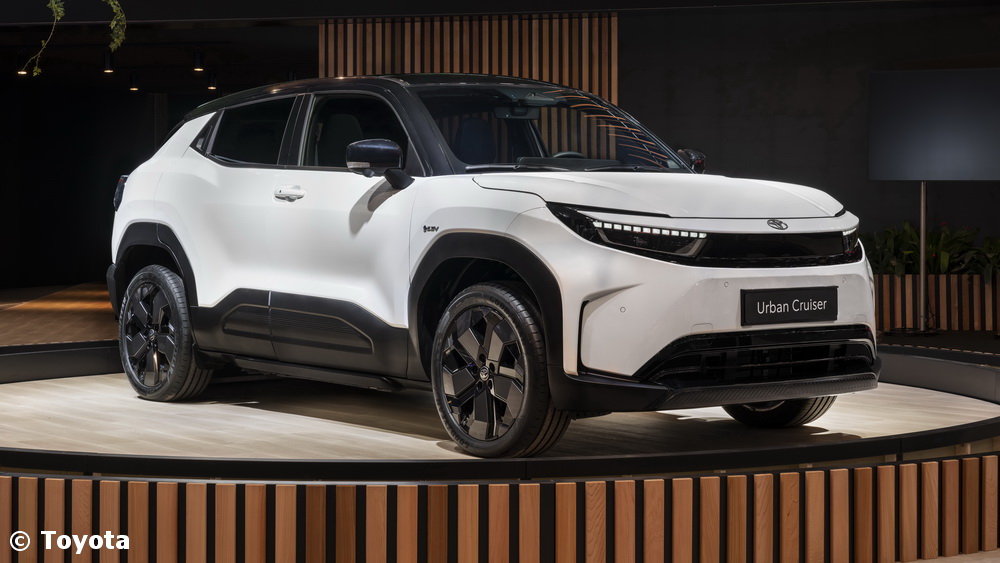 Toyota dévoile l’Urban Cruiser au Salon de l’Auto de Bruxelles