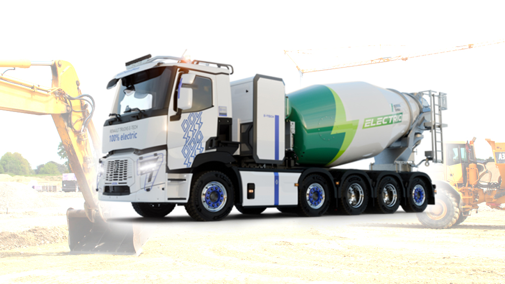 Toupie électrique Renault E-Trucks