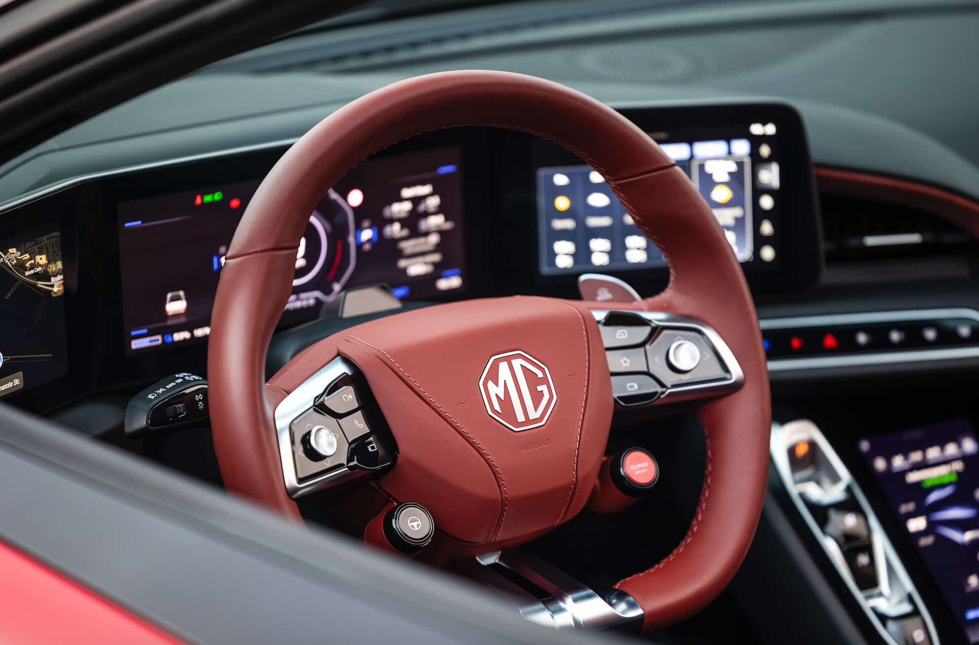 intérieur MG Cyberster 