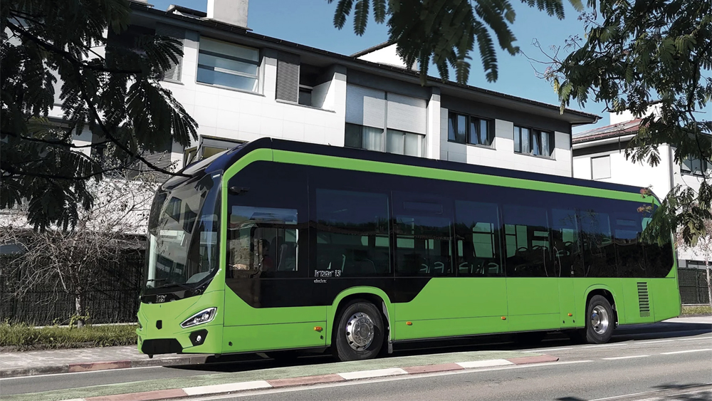 Autobus électrique Irizar i3 à deux essieux