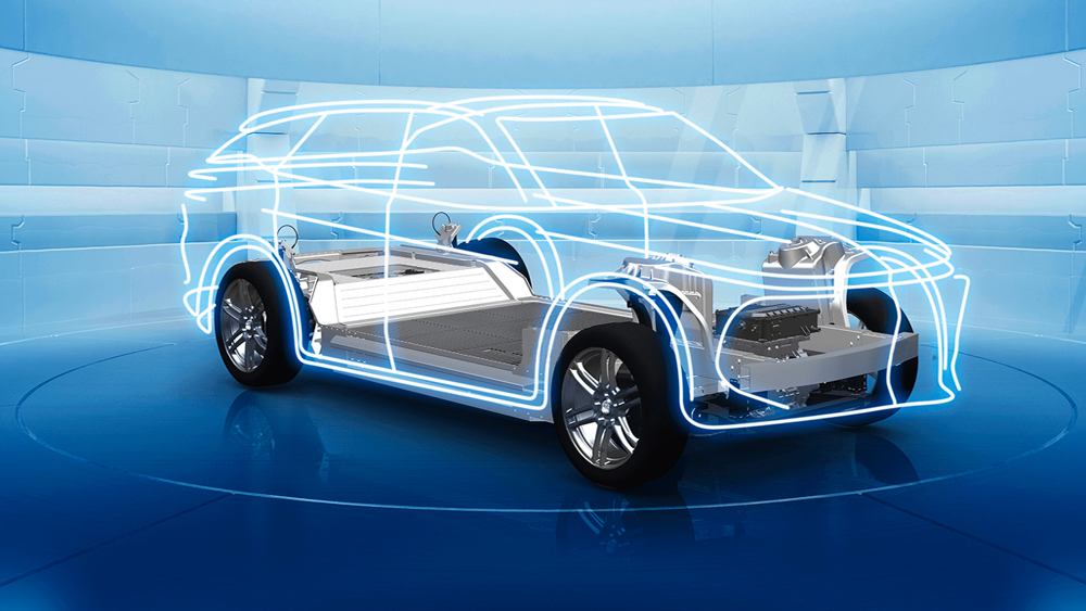Foxtron conçoit des véhicules électriques