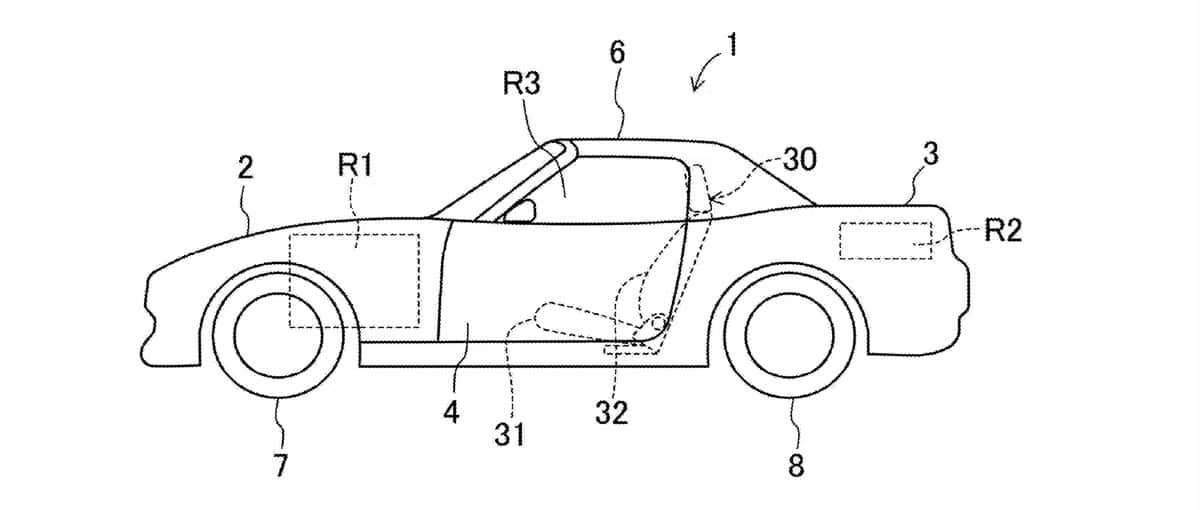 Achitecture Mazda MX-5 électrique