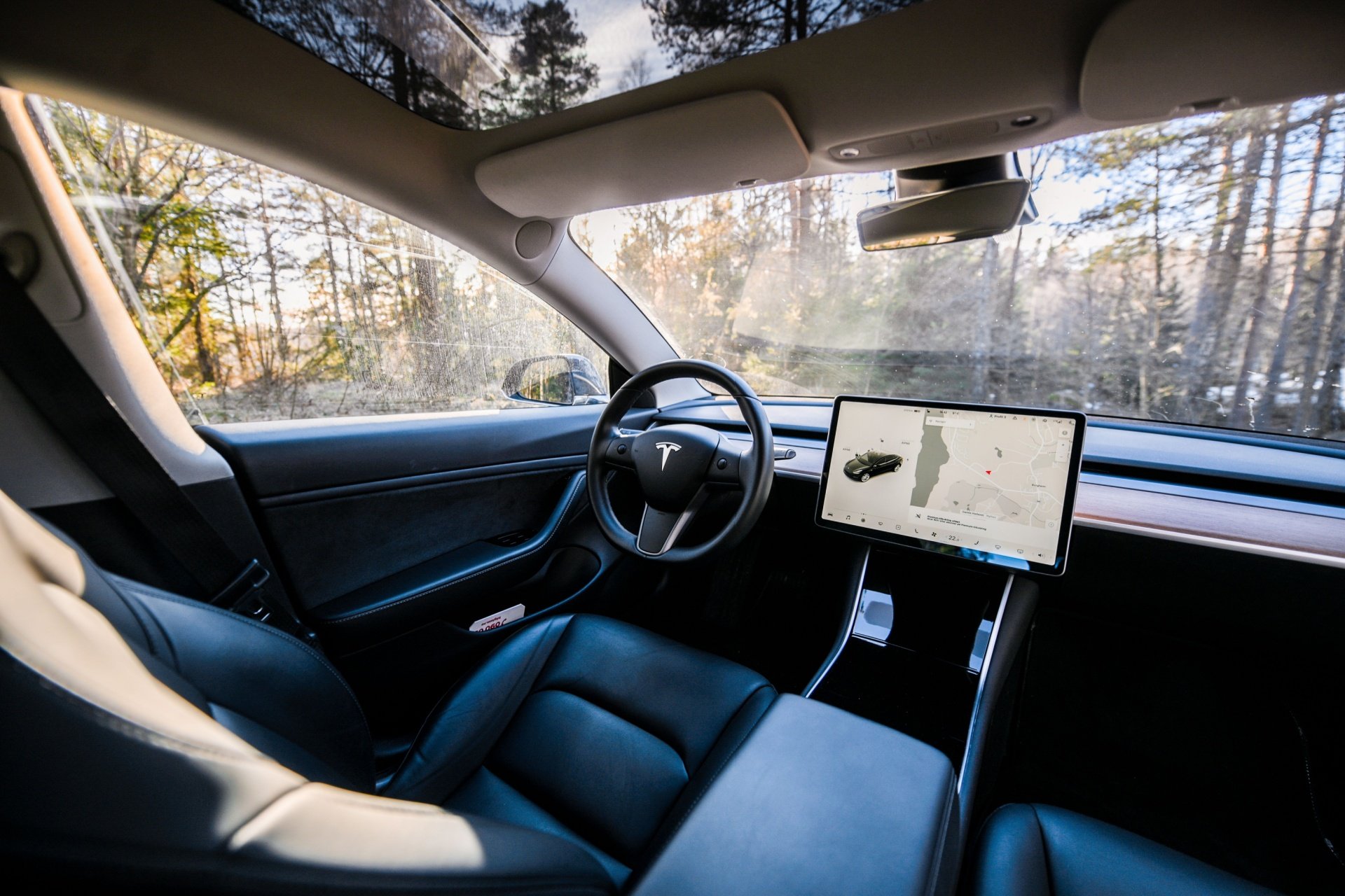 Tesla Intérieur