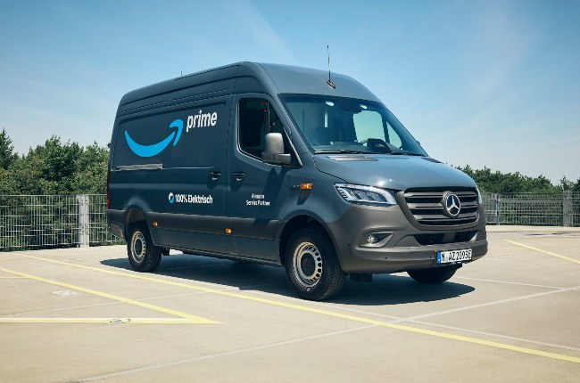 Mercedes électrique Amazon