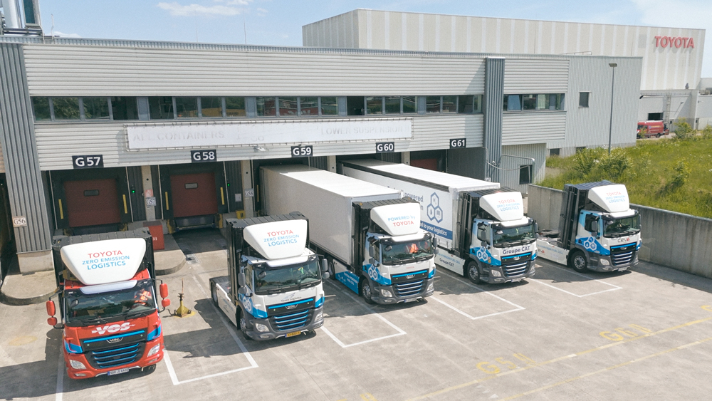 Des camions électriques à pile H2 pour la logistique de Toyota en Europe