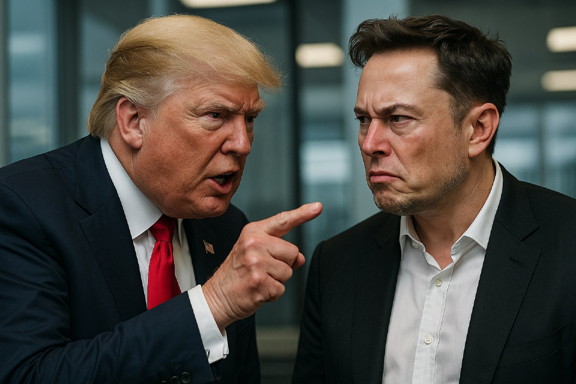 Donald Trump Elon Musk
