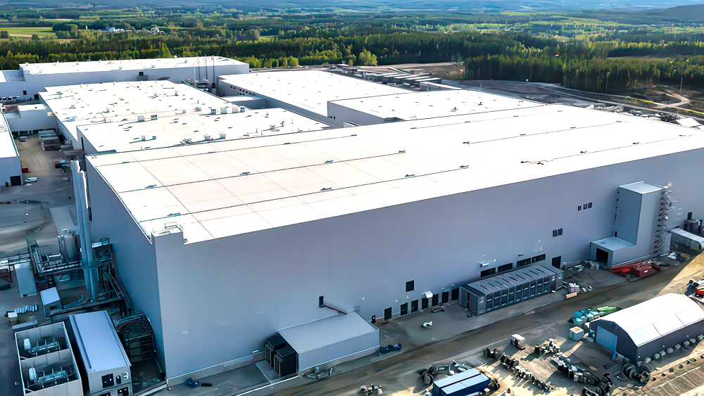 Usine de fabrication de batteries Northvolt