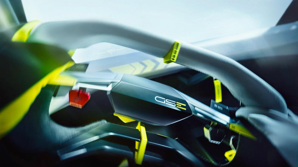 Concept Opel GSE - Volant