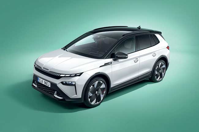 Chez Skoda, le SUV Elroq en version 50 de 170 ch avec une batterie de 52 kWh pour 371 km d’autonomie, commence à 33 300 euros – le prix d’une Renault R4 !
