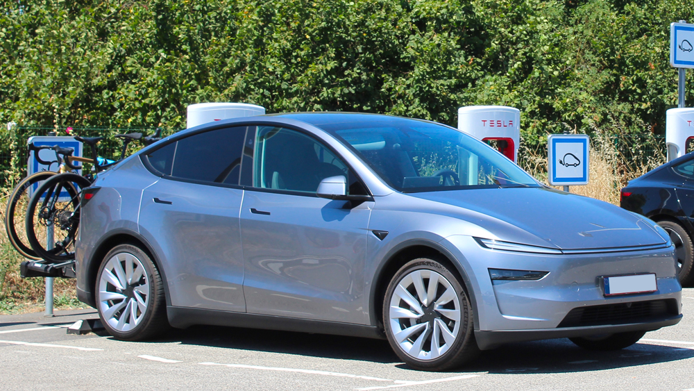 Tesla Model Y en recharge
