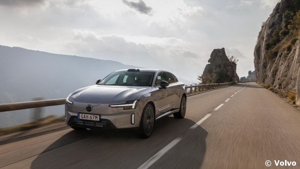 Volvo ES90 Essai Côte d'Azur