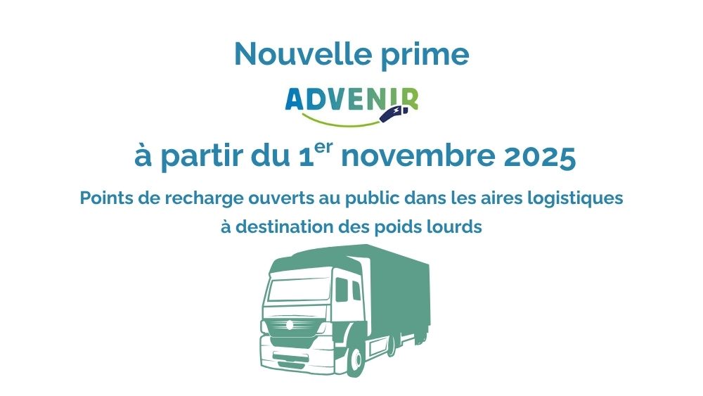 Prime Advenir pour les points de recharge PL ouverts au public