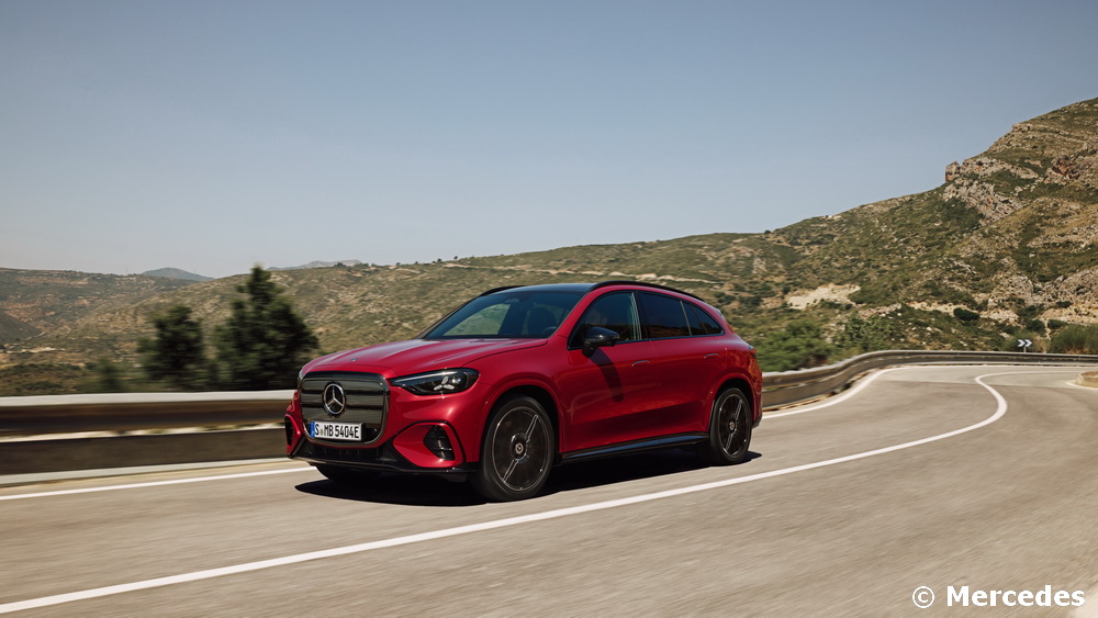 Mercedes GLC électrique Ouverture commandes