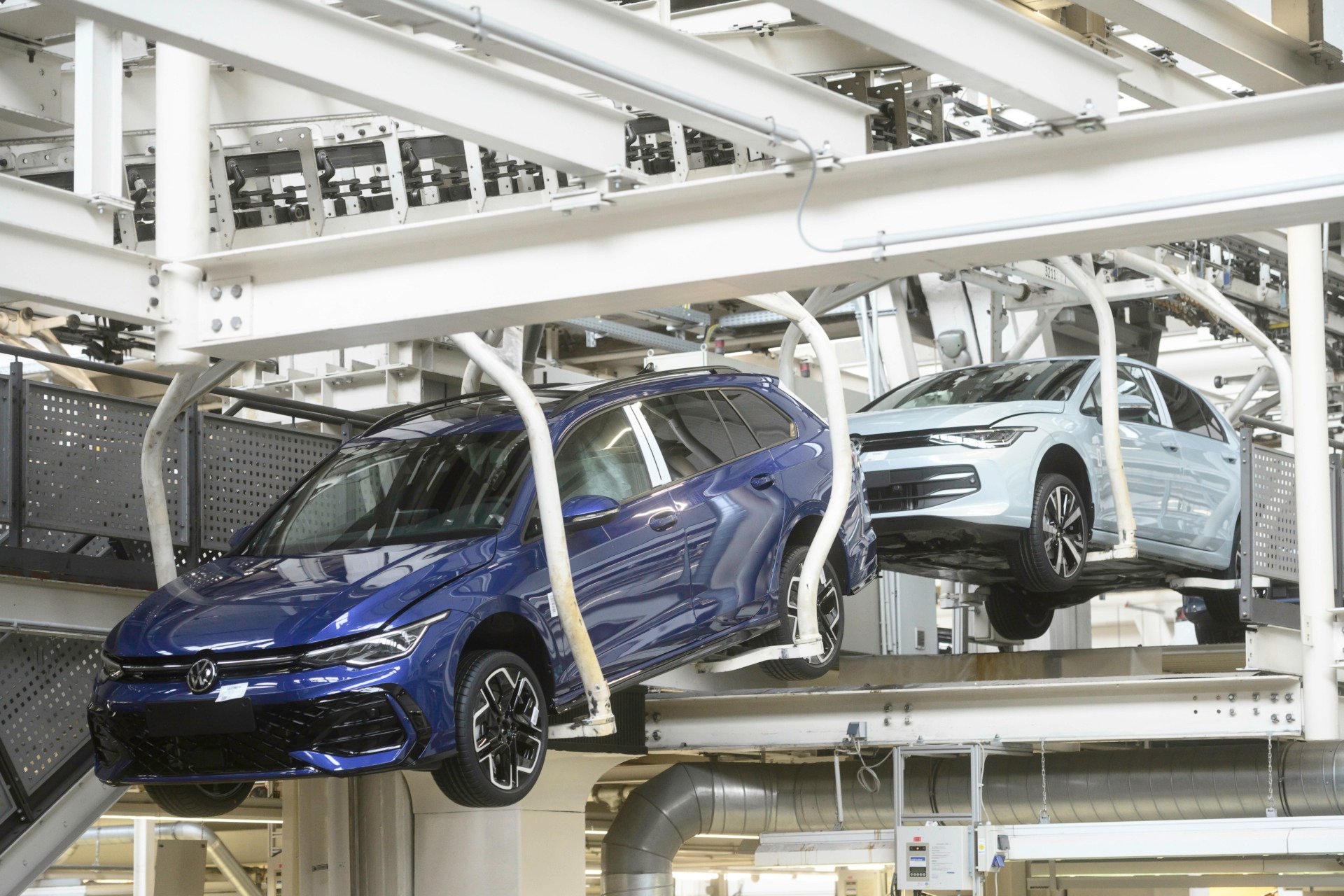 50 Years Of Golf Production: Volkswagen Plant In Wolfsburg Celeb