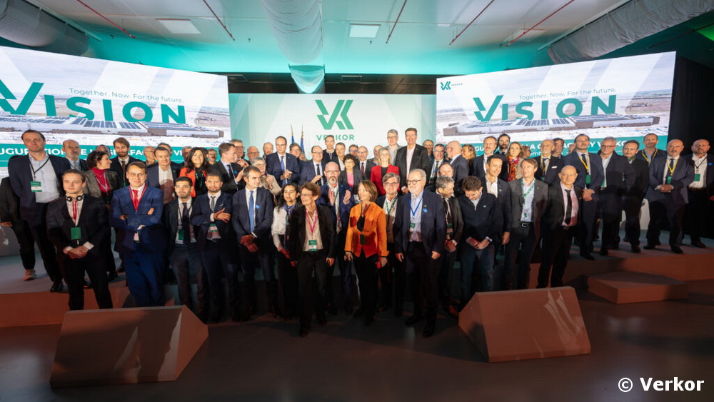 Batteries Verkor Inauguration Gigafactory